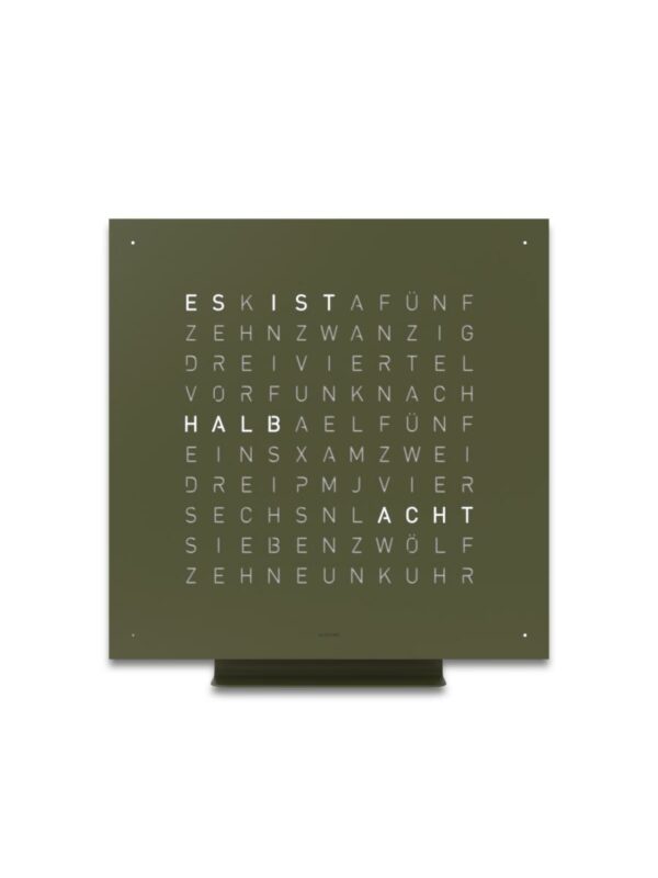 Qlocktwo Olive Green set