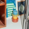 Candle Stack 04 brown & blue - Afbeelding 2