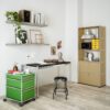 USM Haller Selection boekenkast met twee kleppen - Afbeelding 2