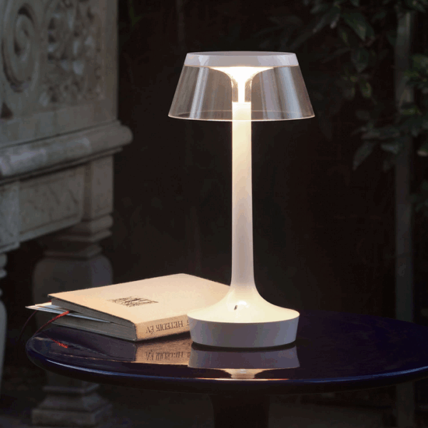 Flos Bon Jour Unplugged draadloze tafellamp Almost White - Afbeelding 2