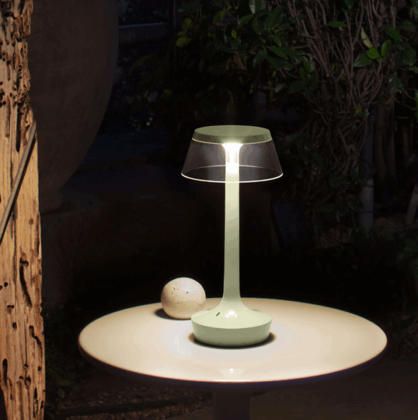 Flos Bon Jour Unplugged draadloze tafellamp Fresh Mint - Afbeelding 2