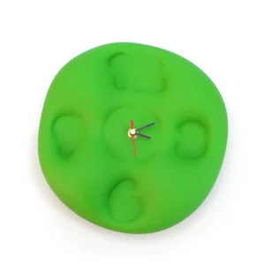 Teun Zwets Bubble Clock Green